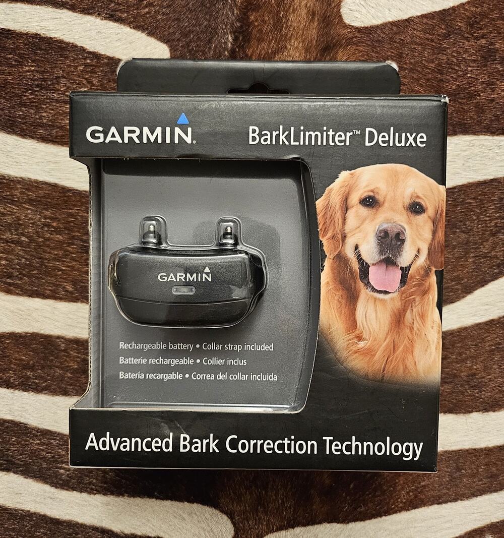 Garmin BarkLimiter Deluxe Rechargeable Collar Barkcorrection Technology
